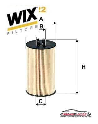 Achat de WIX FILTERS WL7422 Filtre à huile pas chères