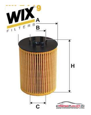 Achat de WIX FILTERS WL7449 Filtre à huile pas chères