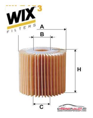 Achat de WIX FILTERS WL7453 Filtre à huile pas chères