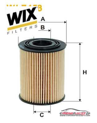 Achat de WIX FILTERS WL7458 Filtre à huile pas chères