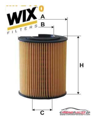 Achat de WIX FILTERS WL7460 Filtre à huile pas chères