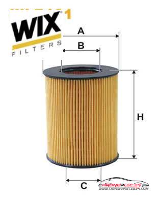 Achat de WIX FILTERS WL7461 Filtre à huile pas chères