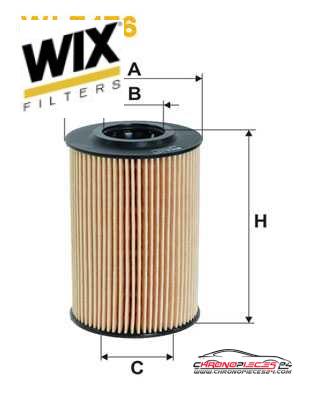 Achat de WIX FILTERS WL7476 Filtre à huile pas chères