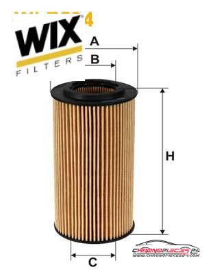 Achat de WIX FILTERS WL7504 Filtre à huile pas chères