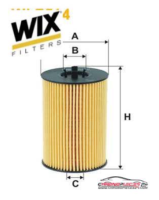 Achat de WIX FILTERS WL7514 Filtre à huile pas chères