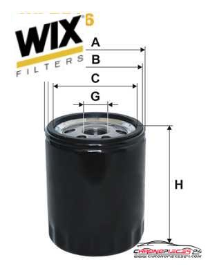 Achat de WIX FILTERS WL7516 Filtre à huile pas chères