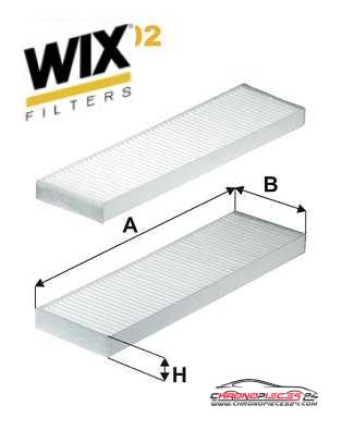 Achat de WIX FILTERS WP2002 Filtre, air de l'habitacle pas chères