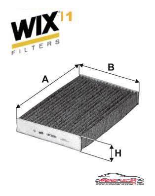 Achat de WIX FILTERS WP2011 Filtre, air de l'habitacle pas chères