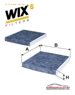 Achat de WIX FILTERS WP2015 Filtre, air de l'habitacle pas chères