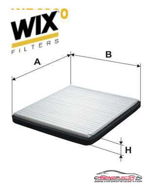 Achat de WIX FILTERS WP2020 Filtre, air de l'habitacle pas chères