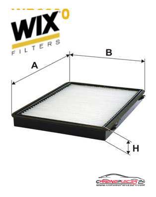 Achat de WIX FILTERS WP2030 Filtre, air de l'habitacle pas chères