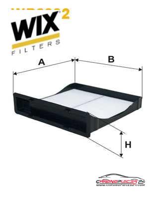 Achat de WIX FILTERS WP2032 Filtre, air de l'habitacle pas chères