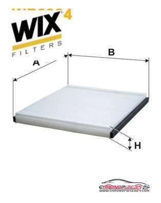 Achat de WIX FILTERS WP2034 Filtre, air de l'habitacle pas chères