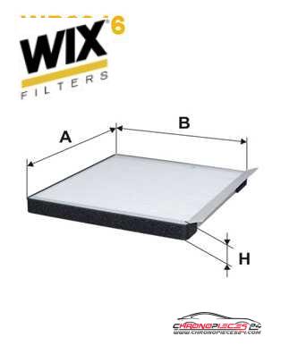 Achat de WIX FILTERS WP2046 Filtre, air de l'habitacle pas chères