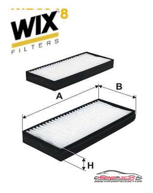 Achat de WIX FILTERS WP2048 Filtre, air de l'habitacle pas chères