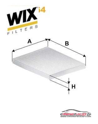 Achat de WIX FILTERS WP2064 Filtre, air de l'habitacle pas chères