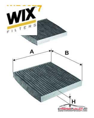 Achat de WIX FILTERS WP2077 Filtre, air de l'habitacle pas chères