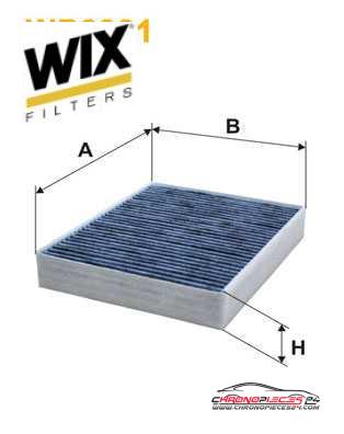 Achat de WIX FILTERS WP2081 Filtre, air de l'habitacle pas chères