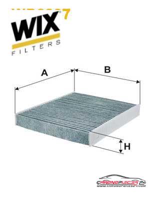 Achat de WIX FILTERS WP2087 Filtre, air de l'habitacle pas chères