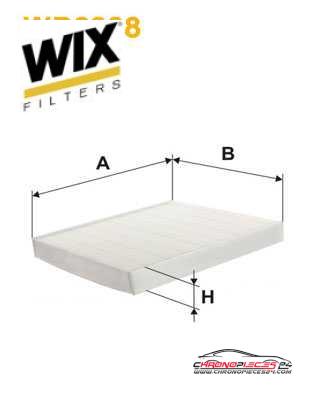 Achat de WIX FILTERS WP2088 Filtre, air de l'habitacle pas chères