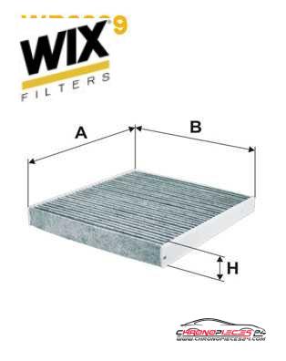 Achat de WIX FILTERS WP2089 Filtre, air de l'habitacle pas chères