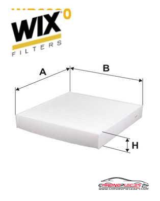 Achat de WIX FILTERS WP2090 Filtre, air de l'habitacle pas chères