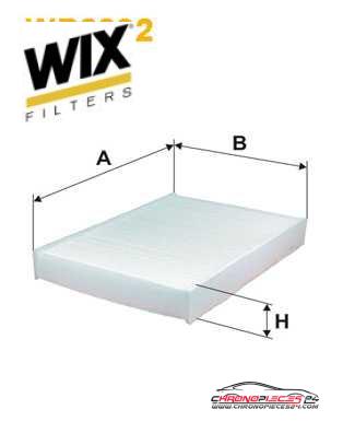 Achat de WIX FILTERS WP2092 Filtre, air de l'habitacle pas chères