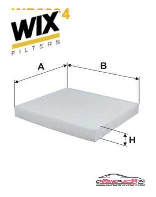 Achat de WIX FILTERS WP2094 Filtre, air de l'habitacle pas chères