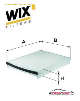 Achat de WIX FILTERS WP2096 Filtre, air de l'habitacle pas chères