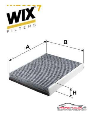 Achat de WIX FILTERS WP2097 Filtre, air de l'habitacle pas chères