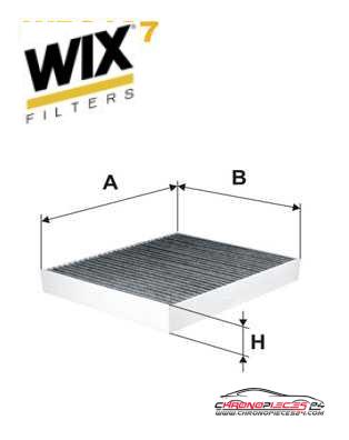 Achat de WIX FILTERS WP2107 Filtre, air de l'habitacle pas chères