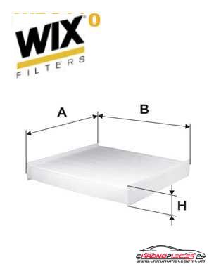 Achat de WIX FILTERS WP2110 Filtre, air de l'habitacle pas chères