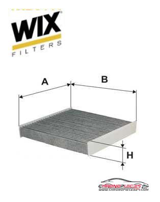 Achat de WIX FILTERS WP2111 Filtre, air de l'habitacle pas chères