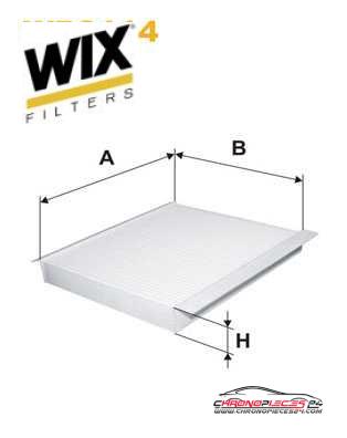 Achat de WIX FILTERS WP2114 Filtre, air de l'habitacle pas chères