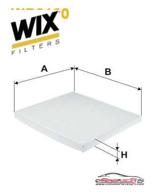 Achat de WIX FILTERS WP2120 Filtre, air de l'habitacle pas chères