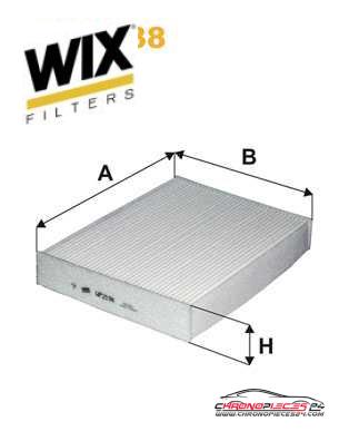 Achat de WIX FILTERS WP2138 Filtre, air de l'habitacle pas chères