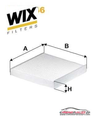 Achat de WIX FILTERS WP2146 Filtre, air de l'habitacle pas chères