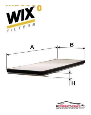 Achat de WIX FILTERS WP6800 Filtre, air de l'habitacle pas chères