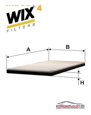 Achat de WIX FILTERS WP6804 Filtre, air de l'habitacle pas chères