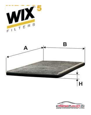 Achat de WIX FILTERS WP6805 Filtre, air de l'habitacle pas chères