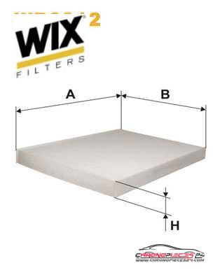 Achat de WIX FILTERS WP6812 Filtre, air de l'habitacle pas chères