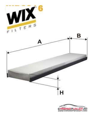 Achat de WIX FILTERS WP6816 Filtre, air de l'habitacle pas chères