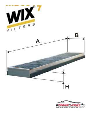 Achat de WIX FILTERS WP6817 Filtre, air de l'habitacle pas chères