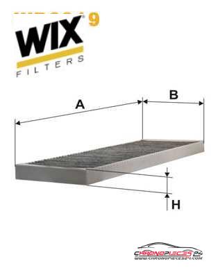 Achat de WIX FILTERS WP6819 Filtre, air de l'habitacle pas chères