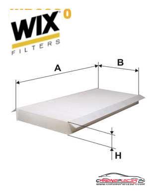 Achat de WIX FILTERS WP6820 Filtre, air de l'habitacle pas chères