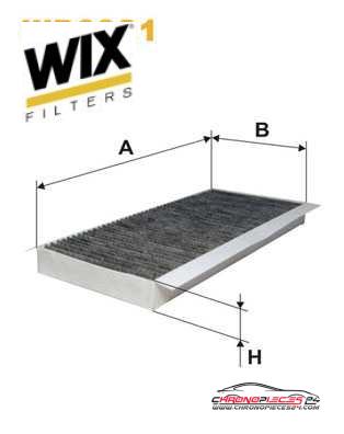 Achat de WIX FILTERS WP6821 Filtre, air de l'habitacle pas chères