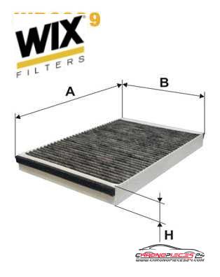 Achat de WIX FILTERS WP6829 Filtre, air de l'habitacle pas chères