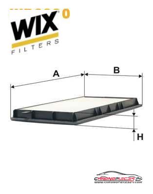 Achat de WIX FILTERS WP6830 Filtre, air de l'habitacle pas chères