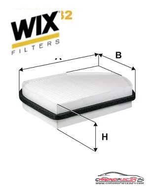 Achat de WIX FILTERS WP6832 Filtre, air de l'habitacle pas chères