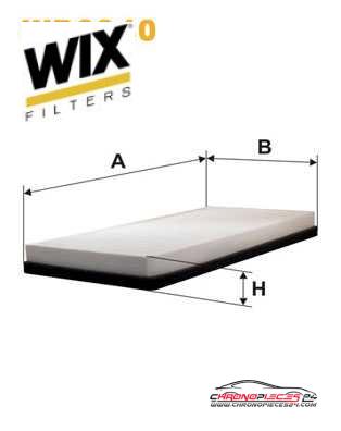 Achat de WIX FILTERS WP6840 Filtre, air de l'habitacle pas chères